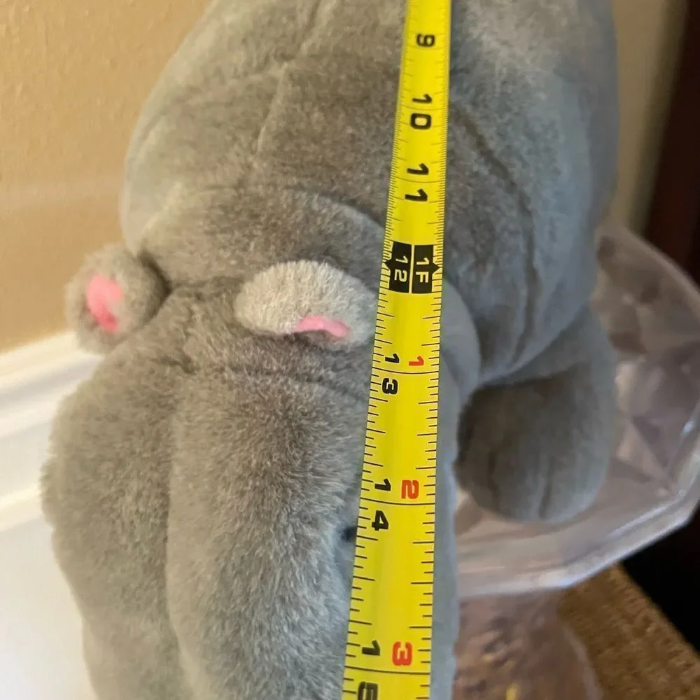 Plush Hippo Small of the Wild 1995 Plush Hippo 16 inch